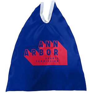 Satin Super Hero Cape Spot Color