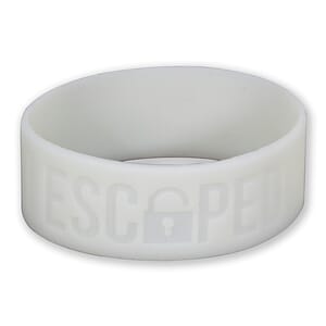 1" UV Reactive Debossed Awareness Bracelet