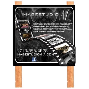4' x 4' Ecopanel Sign (1 Side/Full Bleed)