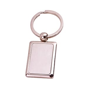 PromotionalZinc Keychain- Rectangle