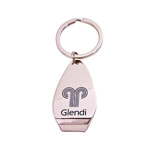 Zinc Keychain- Bottle Opener