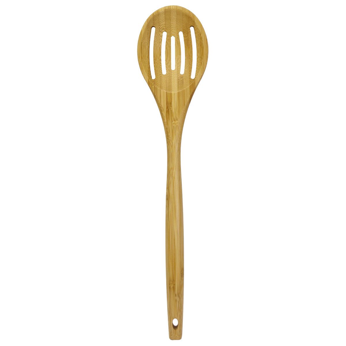 14 bamboo slotted spoon lambootensil Corporate Specialties