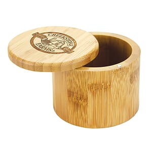 Round Salt Box with Magnetic Swivel Lid