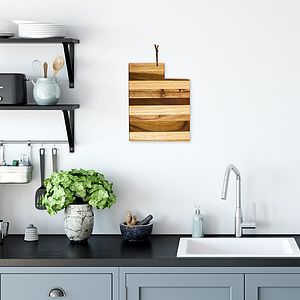 Rock & Branch® Shiplap Series Utah State Shaped Wood Serving and Cutting Board