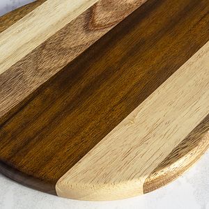 Rock & Branch® Shiplap Series Ukulele/Guitar Shaped Wood Serving and Cutting Board