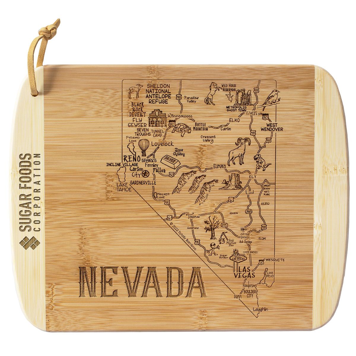 Personalized City Cutting Board