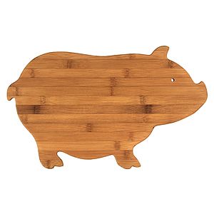 Pig Shaped Cutting & Serving Board