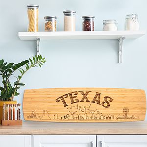 Texas State Charcuterie Board