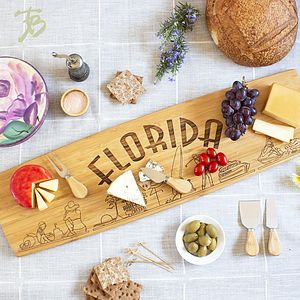 Florida State Charcuterie Board