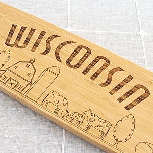 Wisconsin State Charcuterie Board