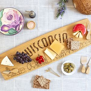 Wisconsin State Charcuterie Board