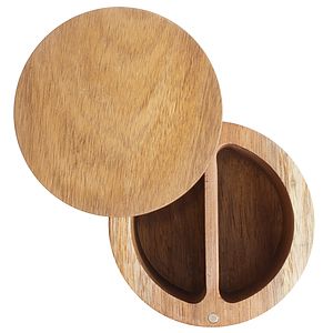 Acacia Duet Salt Box