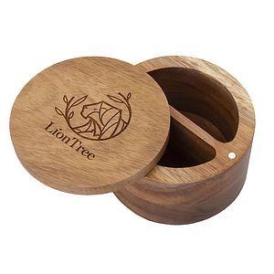 Acacia Duet Salt Box