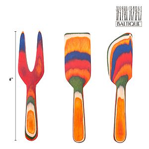 Baltique® Marrakesh 3-Piece Cheese Tool Set