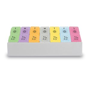 Jumbo Twice-A-Day Pill Tray