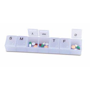 Super-7 All-Week Pill Box - 8"