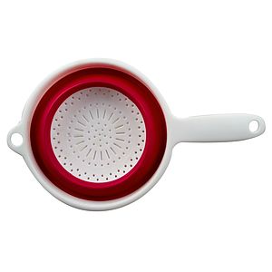 Quick Work Silicone Strainer