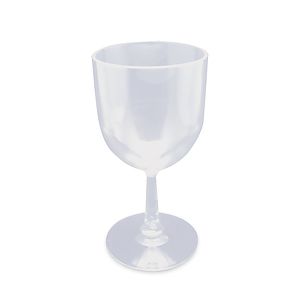Here's-To-You Plastic Wine Glass