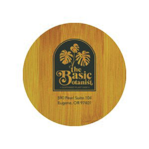 Round Table Saver Bamboo Coaster