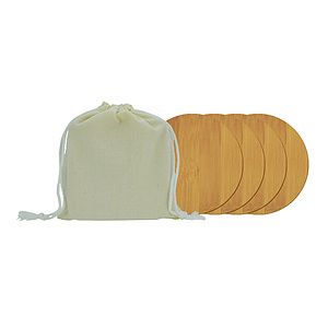 Round Bamboo Coaster Kit