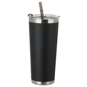 20 oz. Stainless Tumbler With Straw