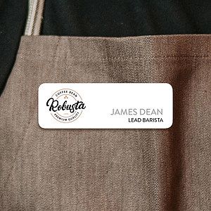 Aspen Metal Standard Name Badge (Standard Size 1" x 3")