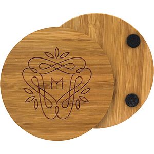 Bamboo Coasters: Single Round