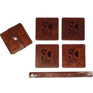 Promotional Coasters Personalized With Your Custom Logo