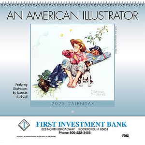 An American Illustrator Wall Calendar: 2027 Spiral Bound