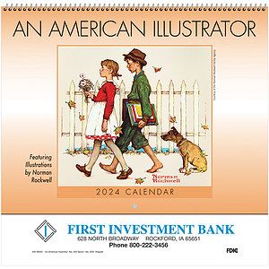 An American Illustrator Wall Calendar: 2027 Spiral Bound