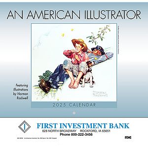 An American Illustrator Wall Calendar: 2027 Stapled