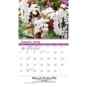 Gardens Wall Calendar: 2027 Spiral Bound