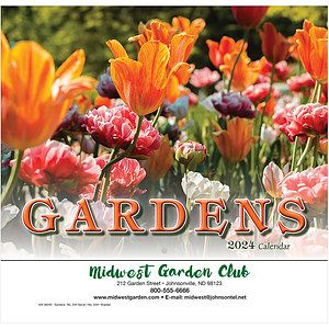 Gardens Wall Calendar: 2027 Stapled