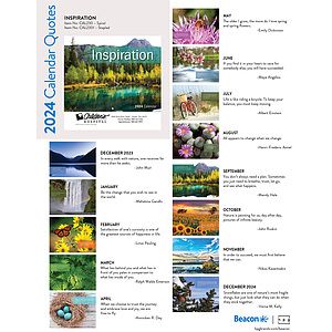 lnspiration Wall Calendar: 2027 Spiral Bound