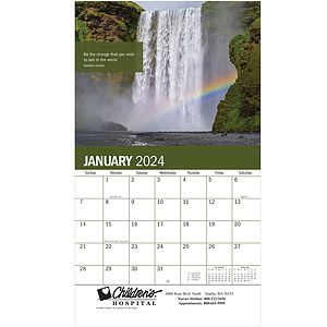 Inspiration Wall Calendar: 2027 Stapled