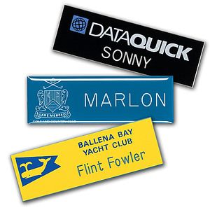 Chicago Plastic Express Name Badge (Standard size 1" x 3")