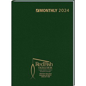 Ruled Monthly Format Stitched To Cover Desk Planner: 32 Page Planner 2027: 32 Page Planner 2026