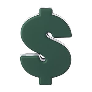 Money Sign Shaped Stress Balls