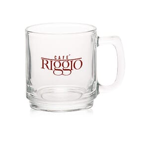 9 oz. Glass Coffee Mugs