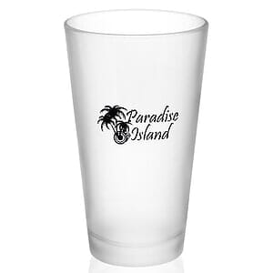 16 oz. Frosted Pint Glasses 