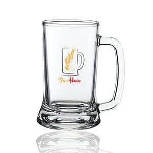 16.25 oz. Brussels Glass Beer Tankards