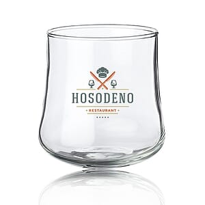 11 oz. Rose Bud Stemless Glasses