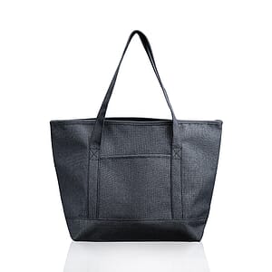 Dungaree Pocket Heathered Tote Bags 