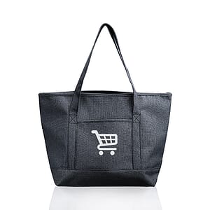 Dungaree Pocket Heathered Tote Bags 
