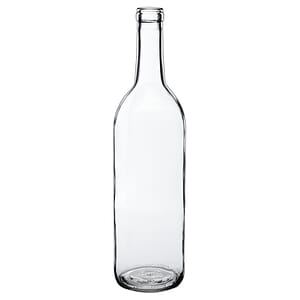 25 oz Bordeaux Glass Wine Bottles