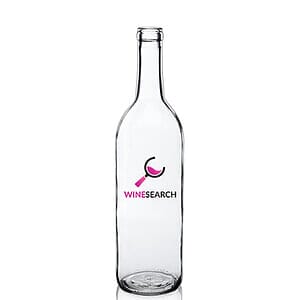25 oz Bordeaux Glass Wine Bottles