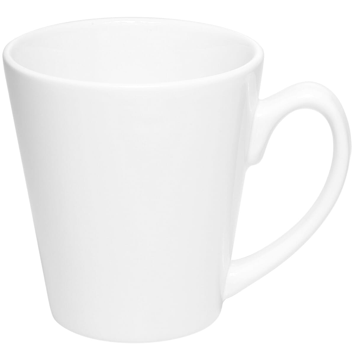 12 oz. Glossy Ceramic Latte Coffee Mugs
