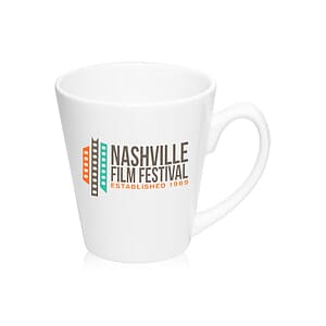 12 oz. Glossy Ceramic Latte Coffee Mugs