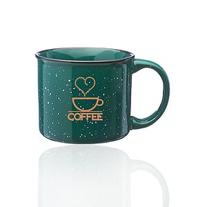 13 oz. Ceramic Campfire Coffee Mugs