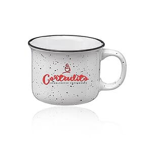 7.5 oz. Bijou Ceramic Campfire Coffee Mugs 